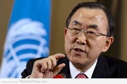 Пан Ги Мун призвал Европу не решать силой проблему с мигрантами